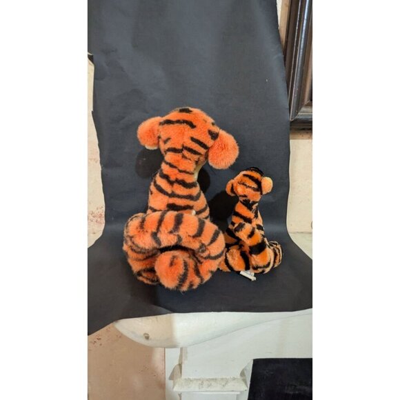 Disney Tigger Plush Toy Set Of 2 Stuffed Animals Soft Tiger 6.5/10" - Picture 5 of 9